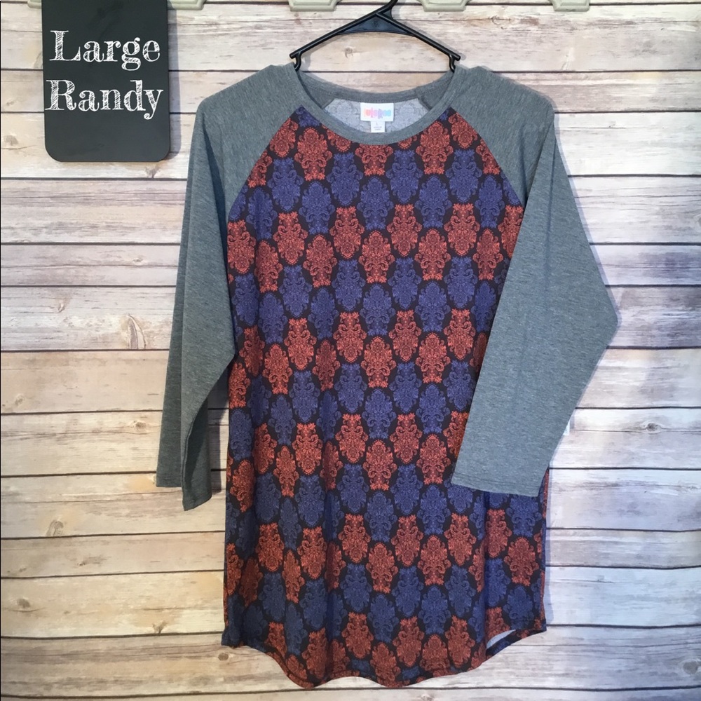 🌟SOLD🌟NWT LuLaRoe Randy Baseball Tee